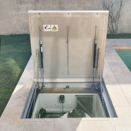 Assisted manhole covers