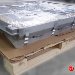 Stainless steel assisted cover