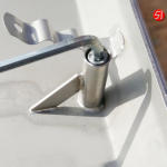 Stainless steel assisted cover