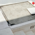 Stainless steel assisted cover