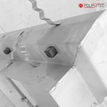 Stainless steel assisted cover