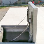 Tapa asistida depuradora piscina