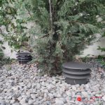 Tapa asistida depuradora piscina