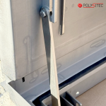 Tapa asistida depuradora piscina