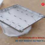 Stainless steel assisted cover