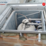 Stainless steel assisted cover