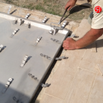 Stainless steel assisted cover